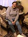 My mother in her new Beylikdz apartment, smiling :)